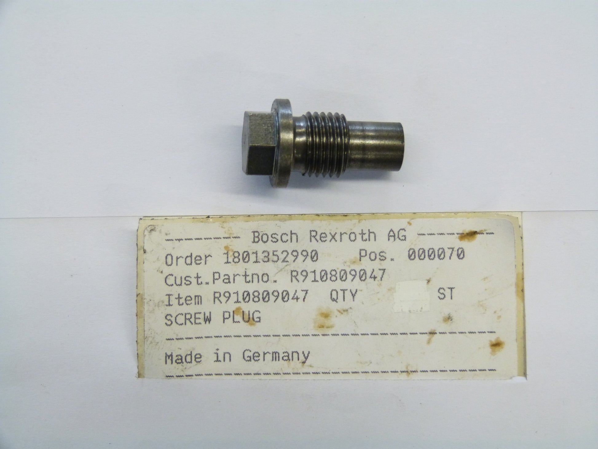 Image 1 of VERSCHLUSSSCHRAUBE