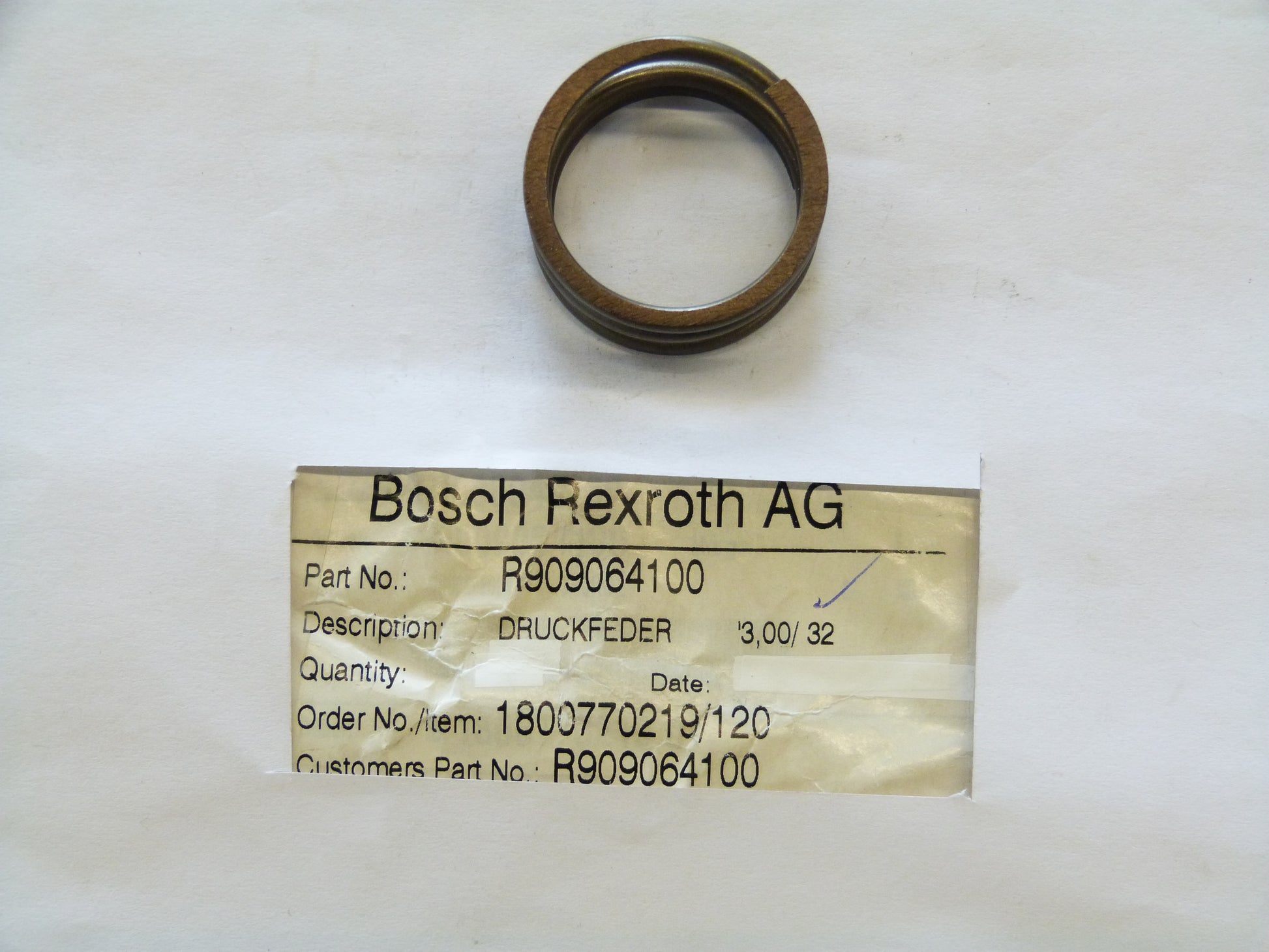 Image 1 of PRESSURE SPRING