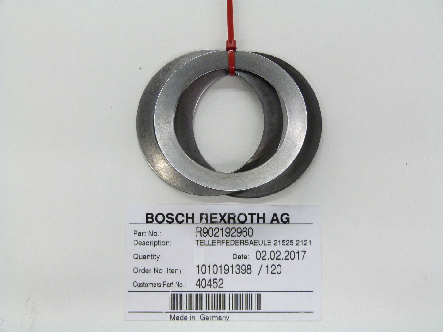 Image 1 of BELLEVILLE WASHER SET A4VG 180