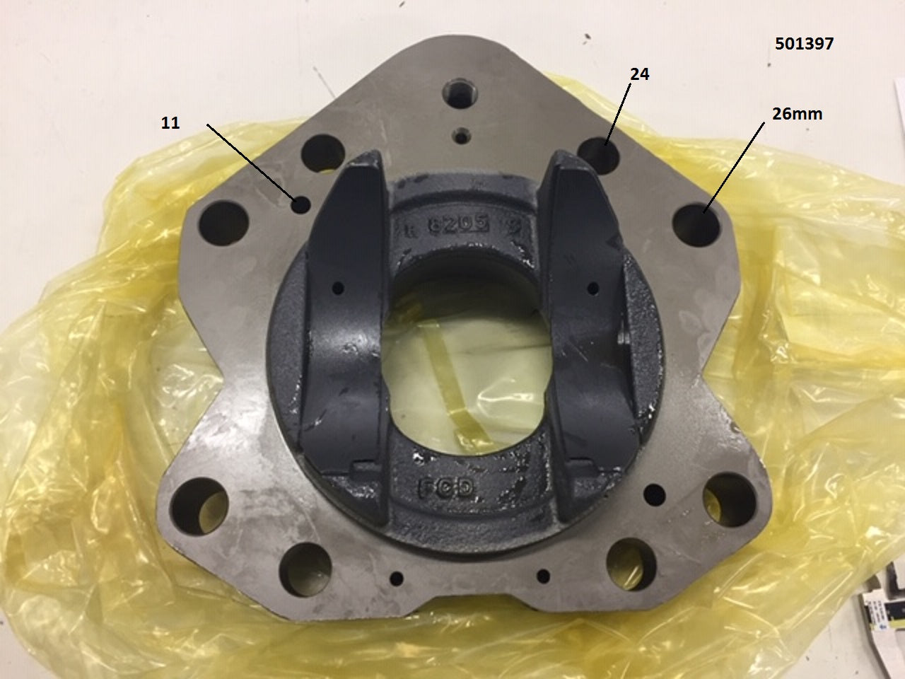 Image 2 of SWASH PLATE SUPPORT K3V280(DT/DTP/DTH)