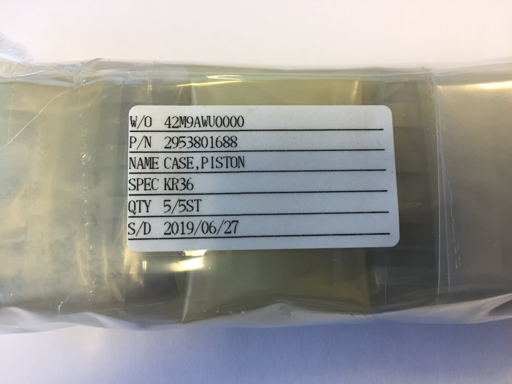 Image 1 of CASE,PISTON