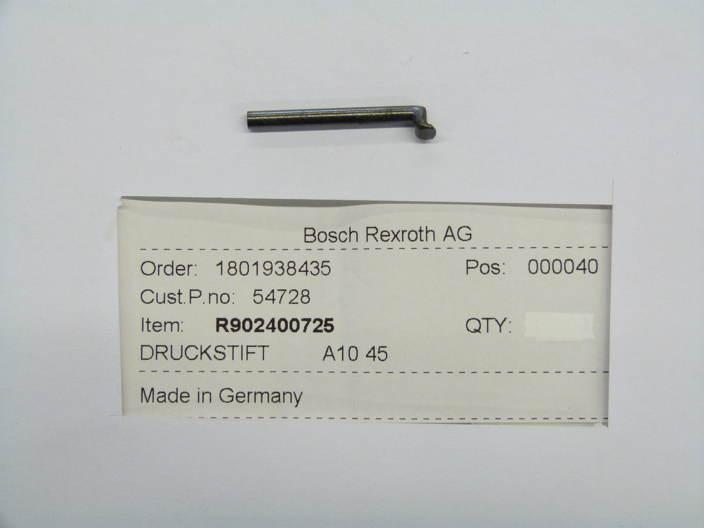 Image 1 of BARREL PIN