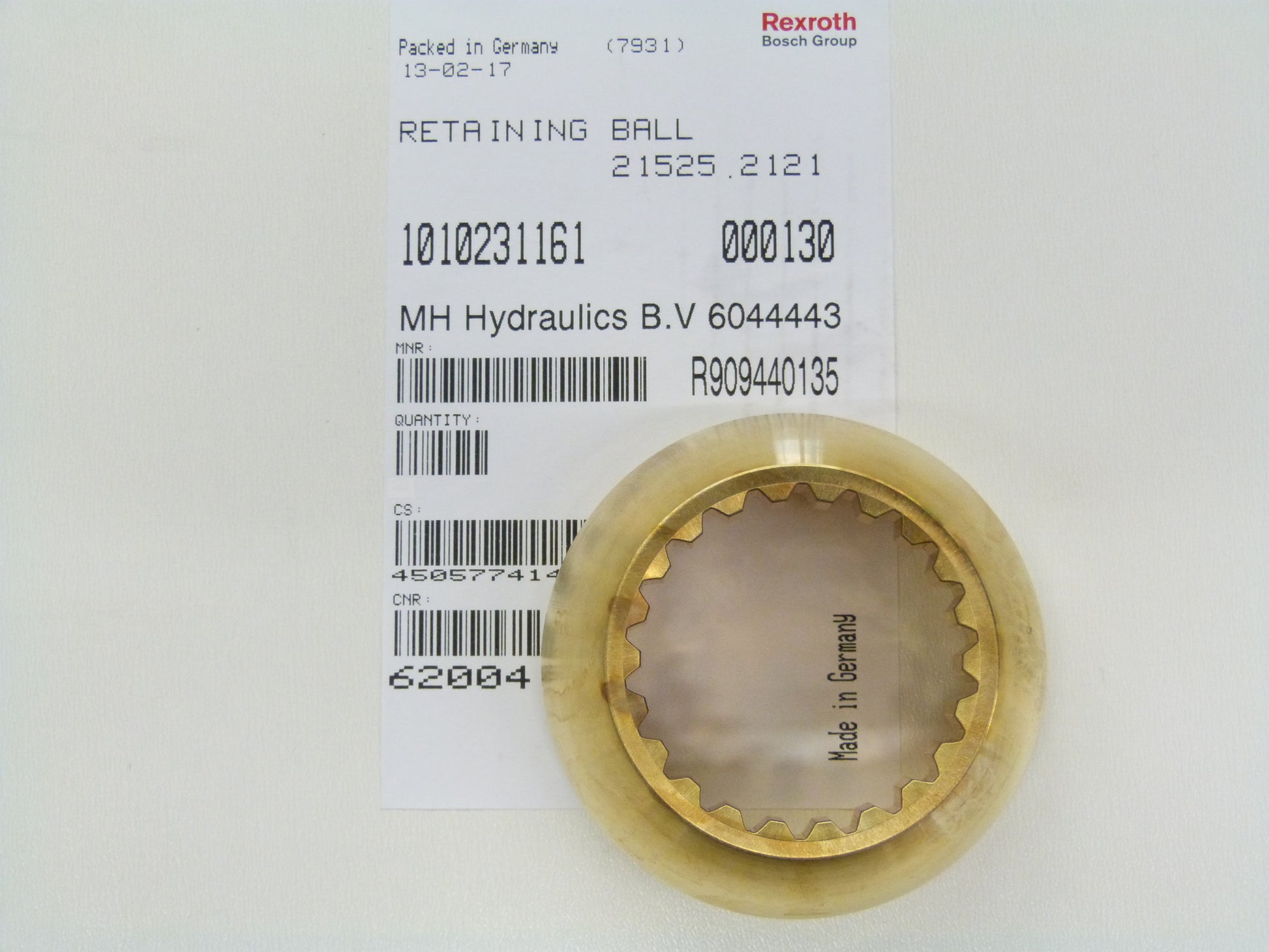 Image 1 of BLOCKING BALL ASIA 21525.0000