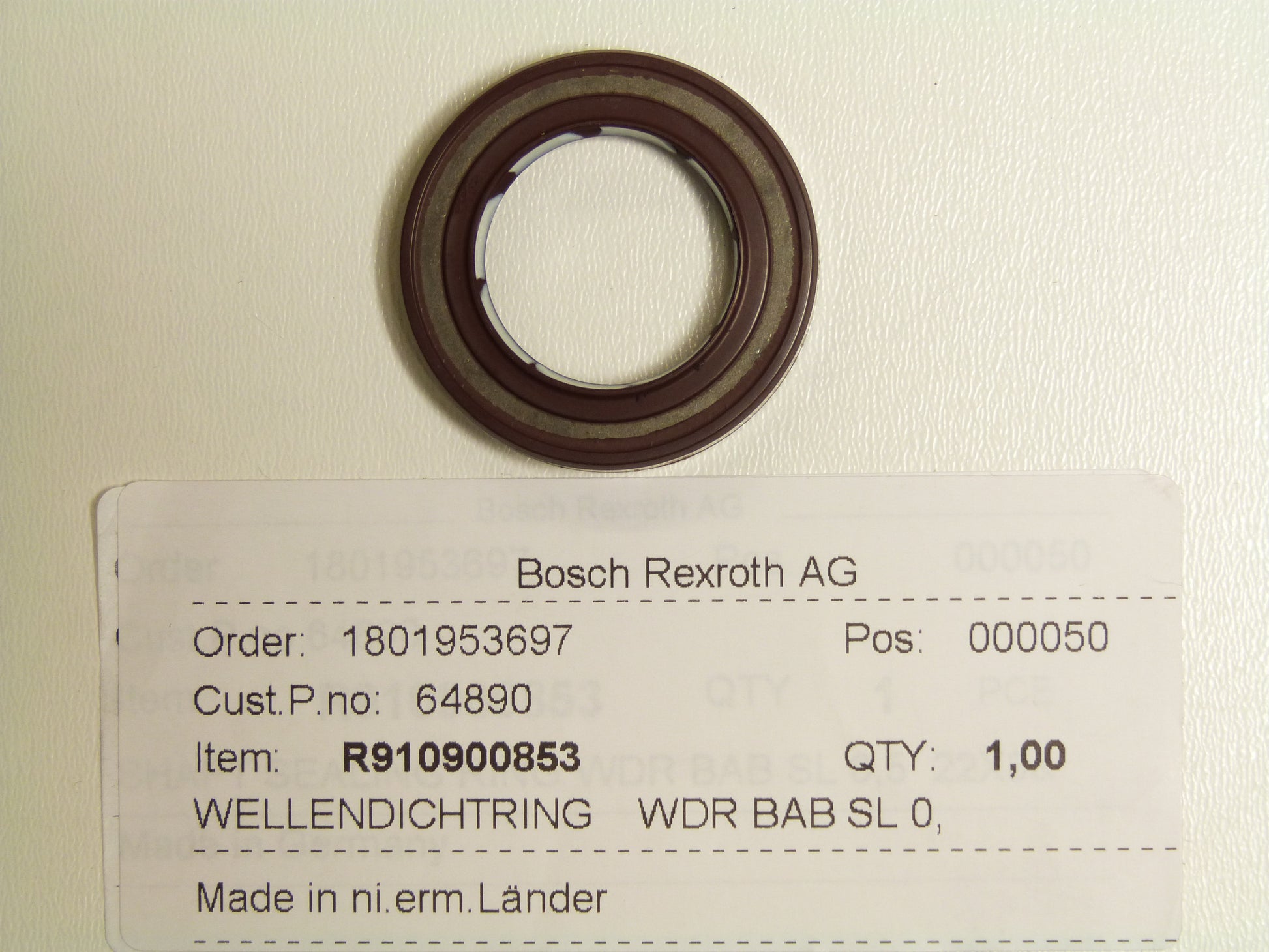 Image 1 of SHAFT SEAL