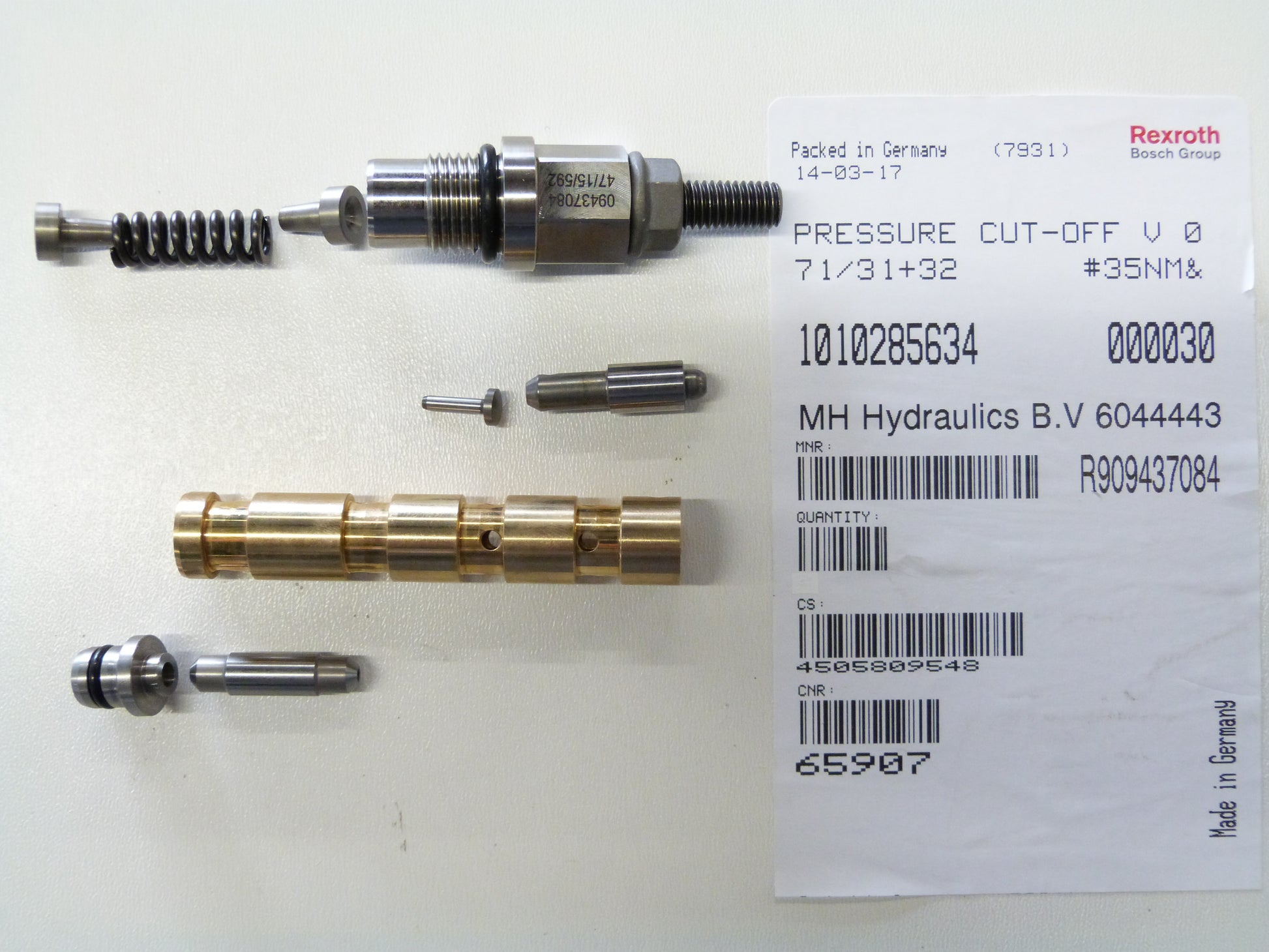 Image 1 of PRESSURE OVERRIDE VALVE