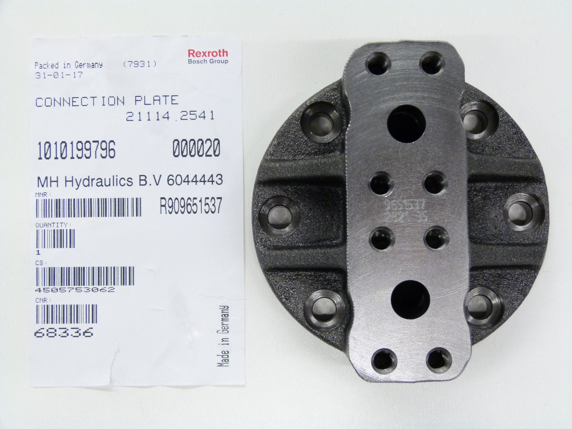 Image 1 of PORT PLATE