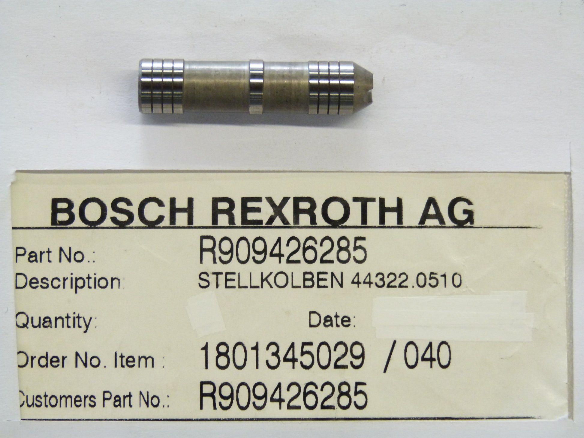 Image 1 of POSITIONING PISTON