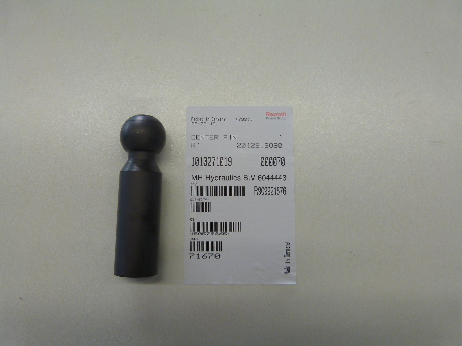 Image 1 of CENTER PIN