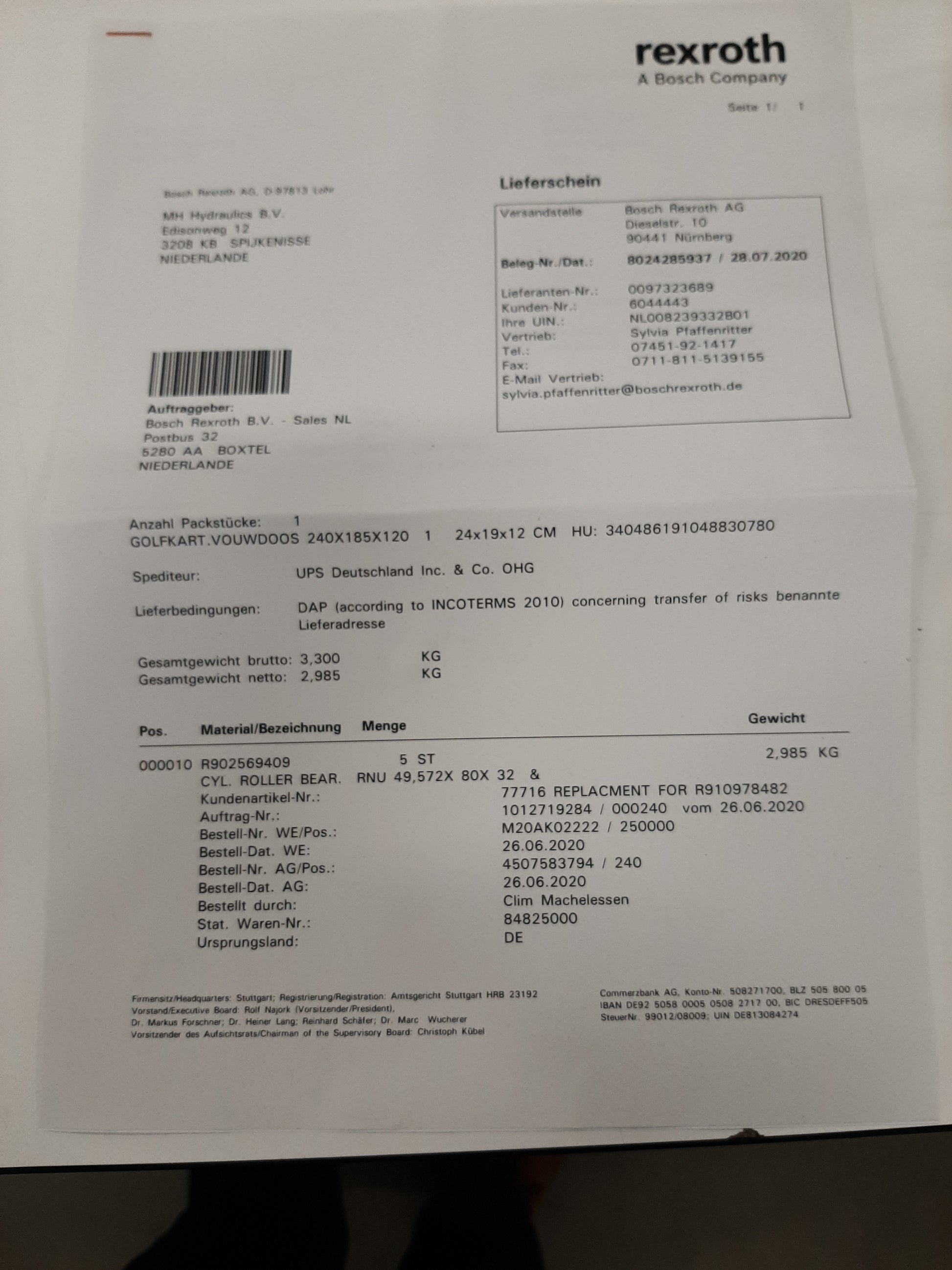 Image 2 of PLAIN ROLLER BEARING