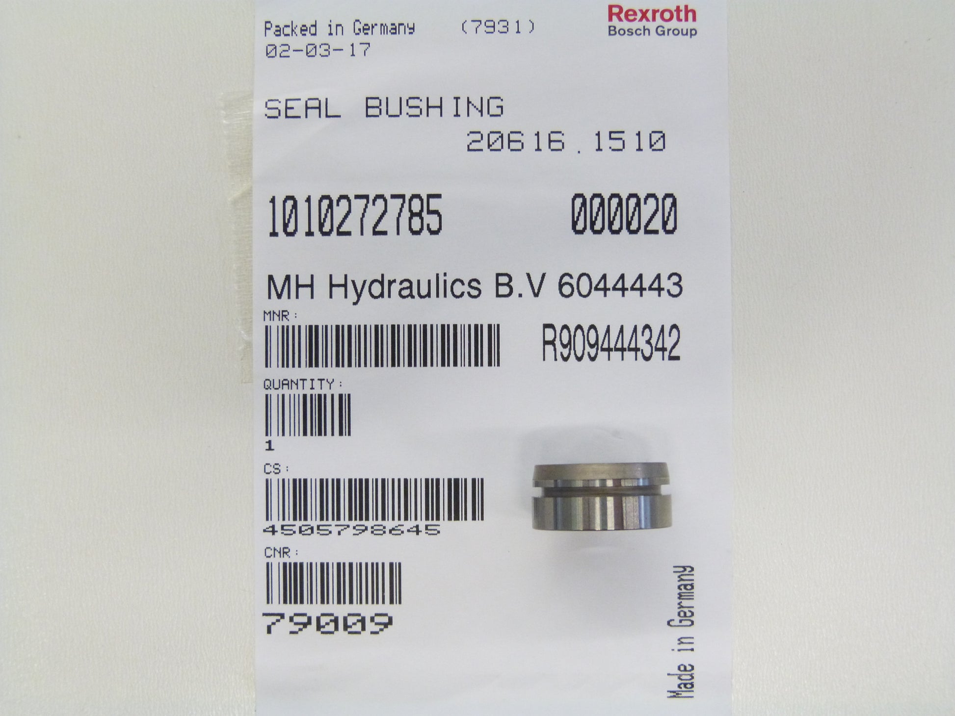 Image 1 of SEAL BUSH