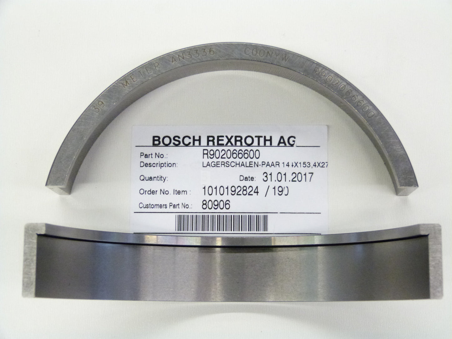 Image 1 of BEARING SHELL SET  A11VLO190