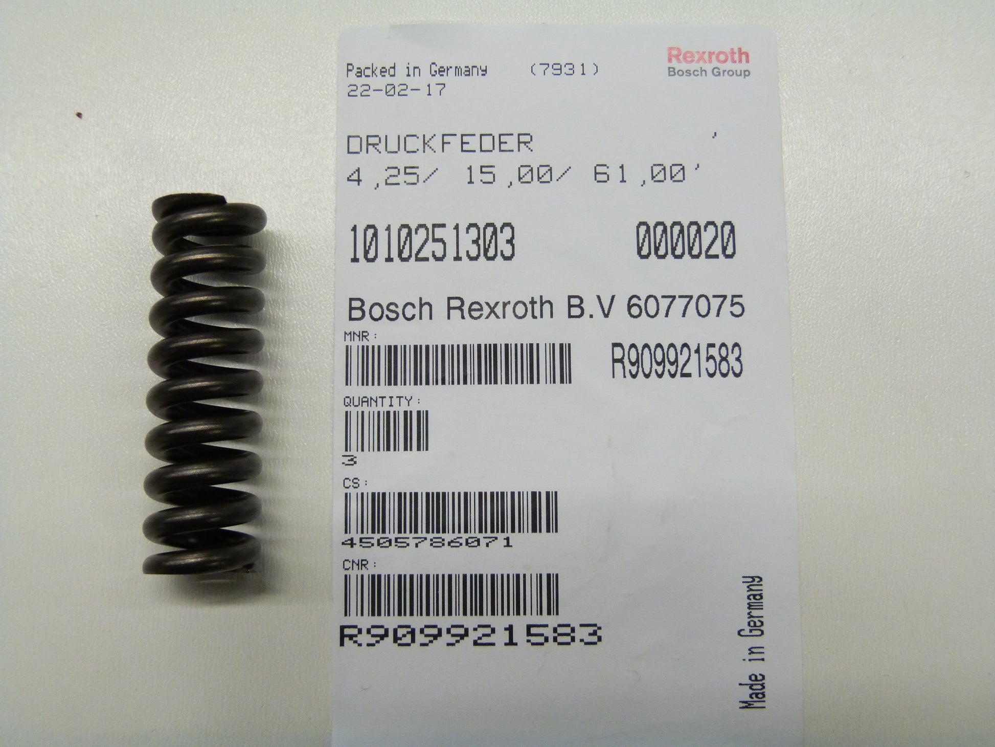 Image 1 of PRESSURE SPRING