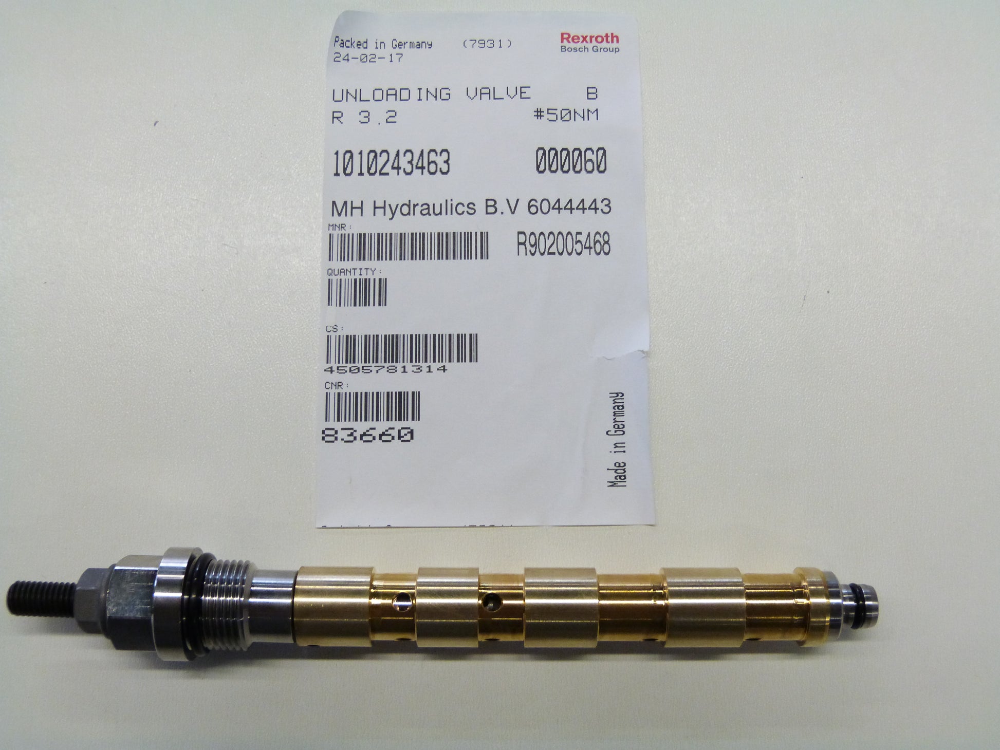 Image 1 of PRESSURE OVERRIDE VALVE