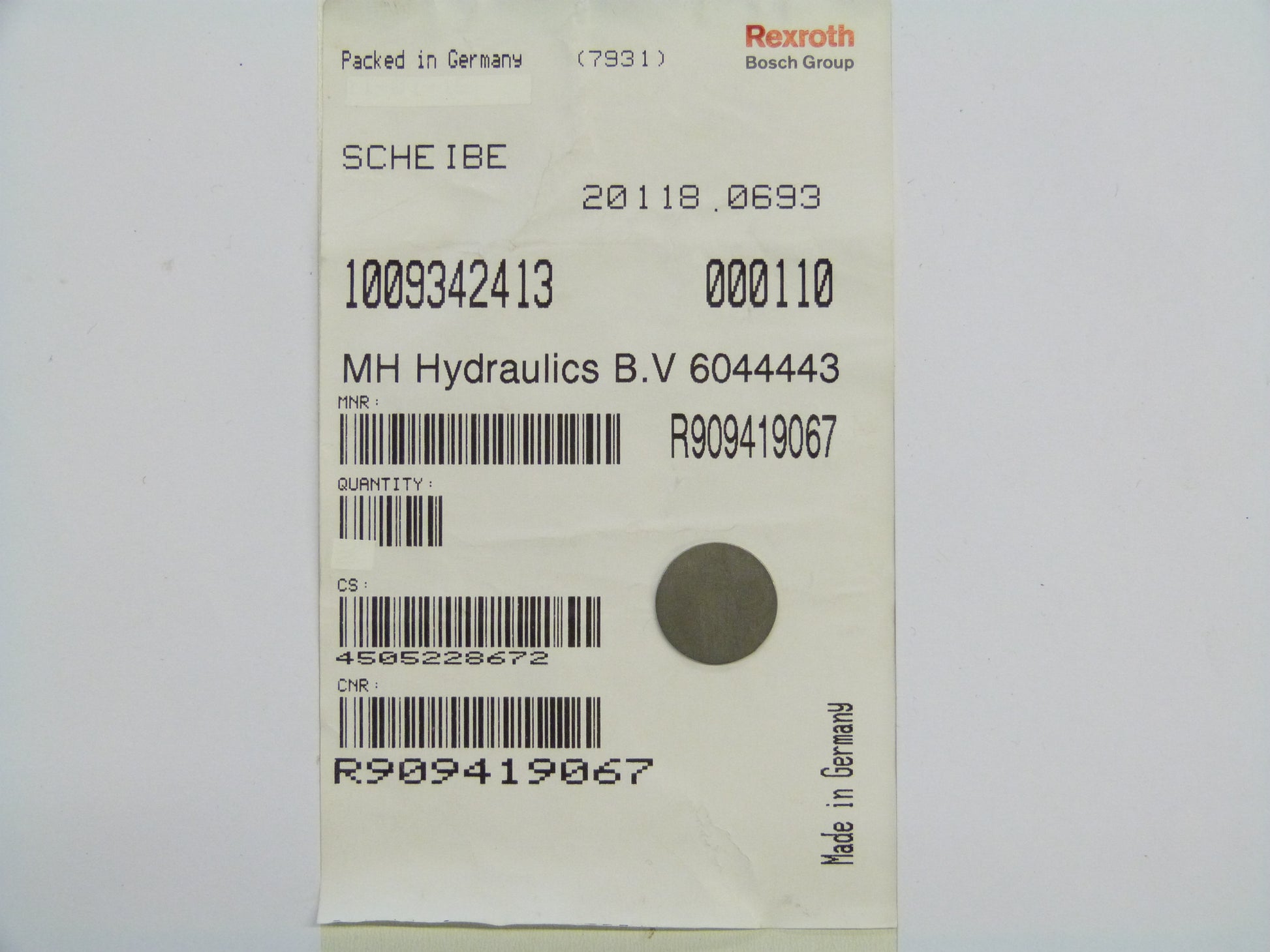 Image 1 of WASHER
