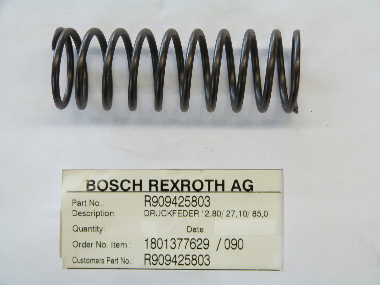 Image 1 of PRESSURE SPRING