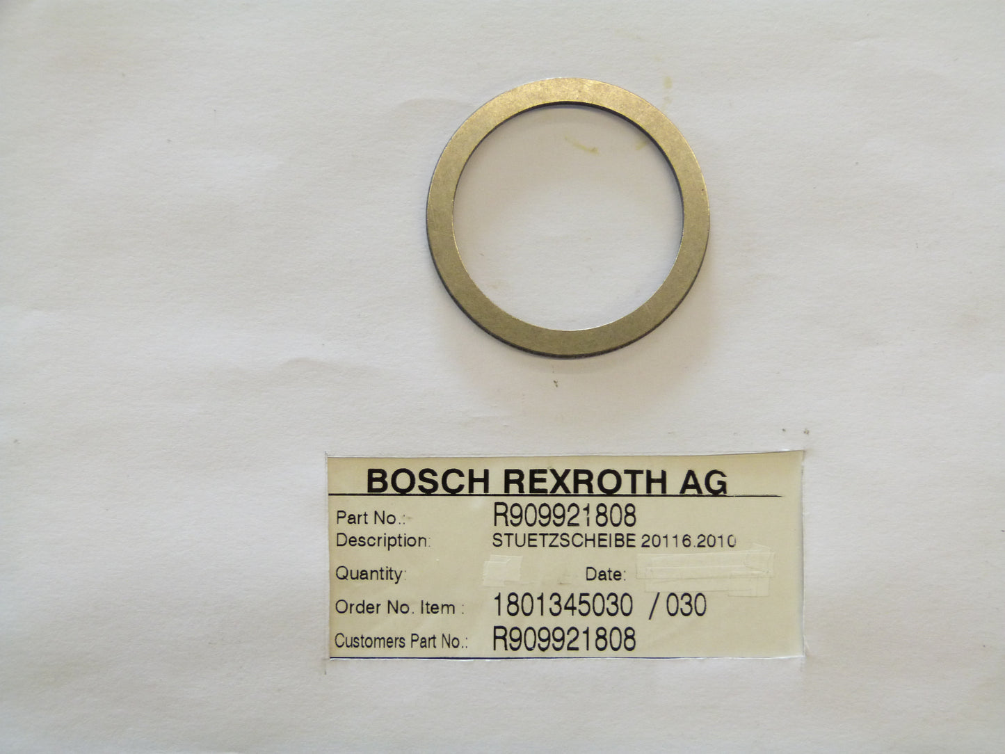 Image 1 of BACK UP PLATE