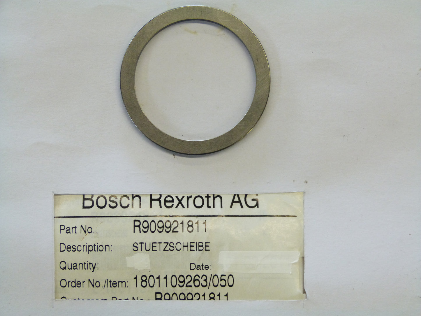 Image 1 of BACK UP PLATE