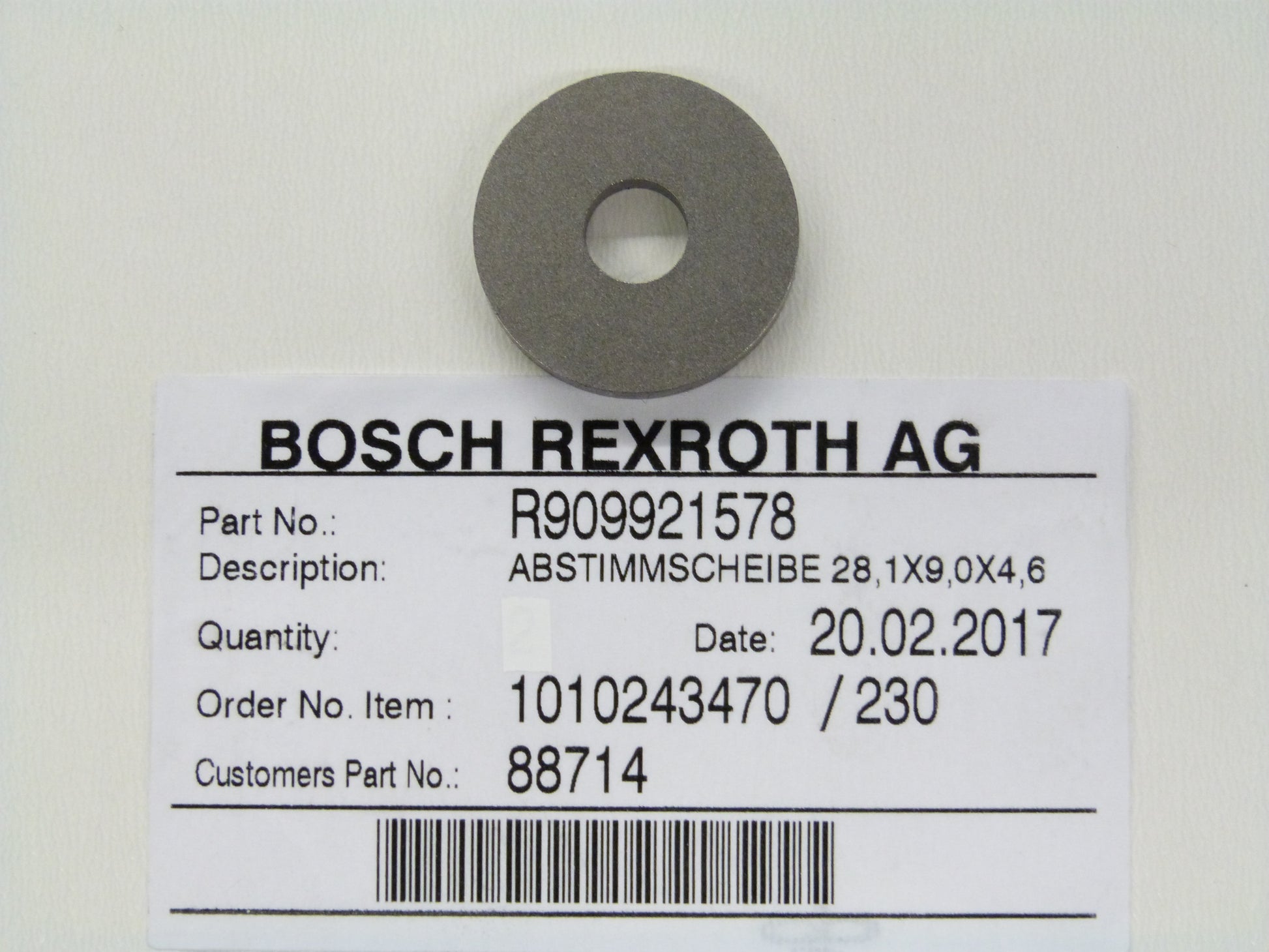 Image 1 of ADJUSTMENT SHIM