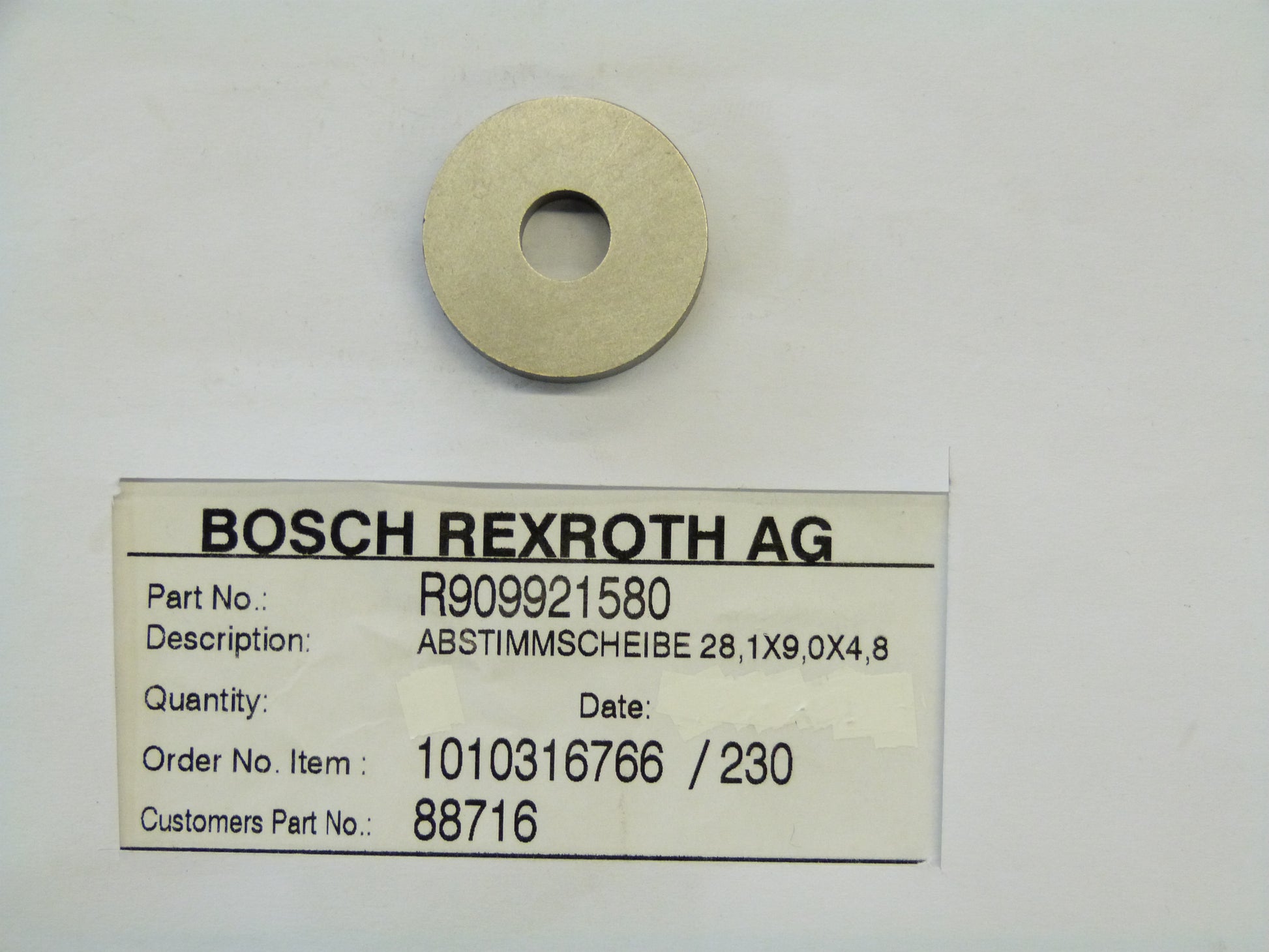 Image 1 of ADJUSTMENT SHIM