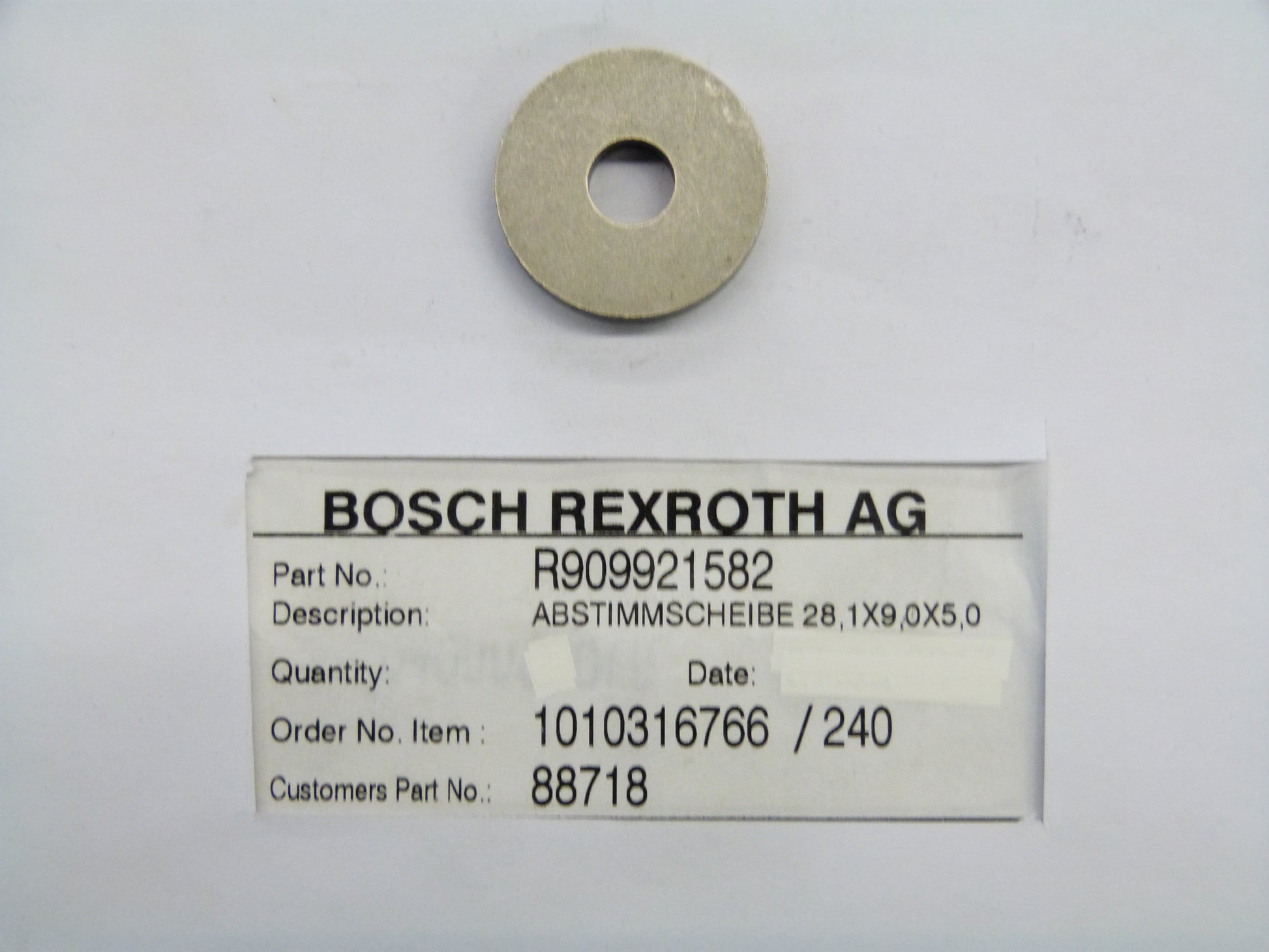 Image 1 of ADJUSTMENT SHIM