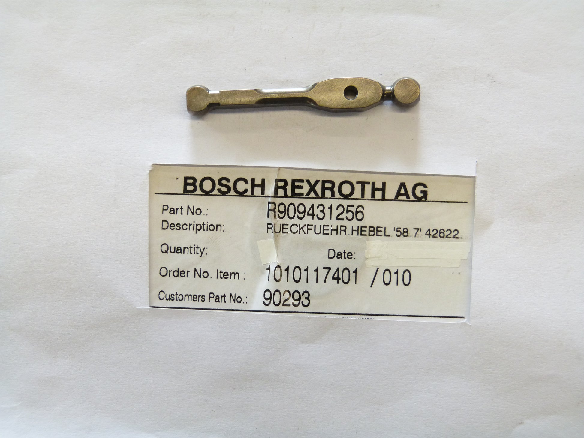 Image 1 of FEEDBACK LEVER
