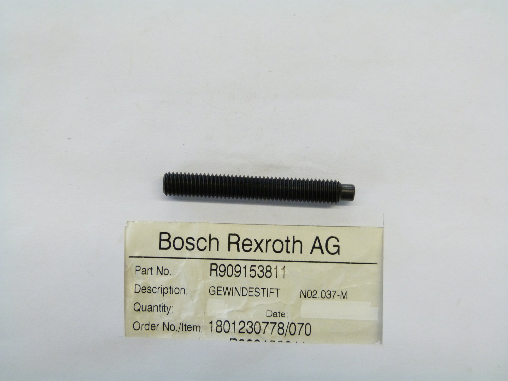 Image 1 of THREADED PIN