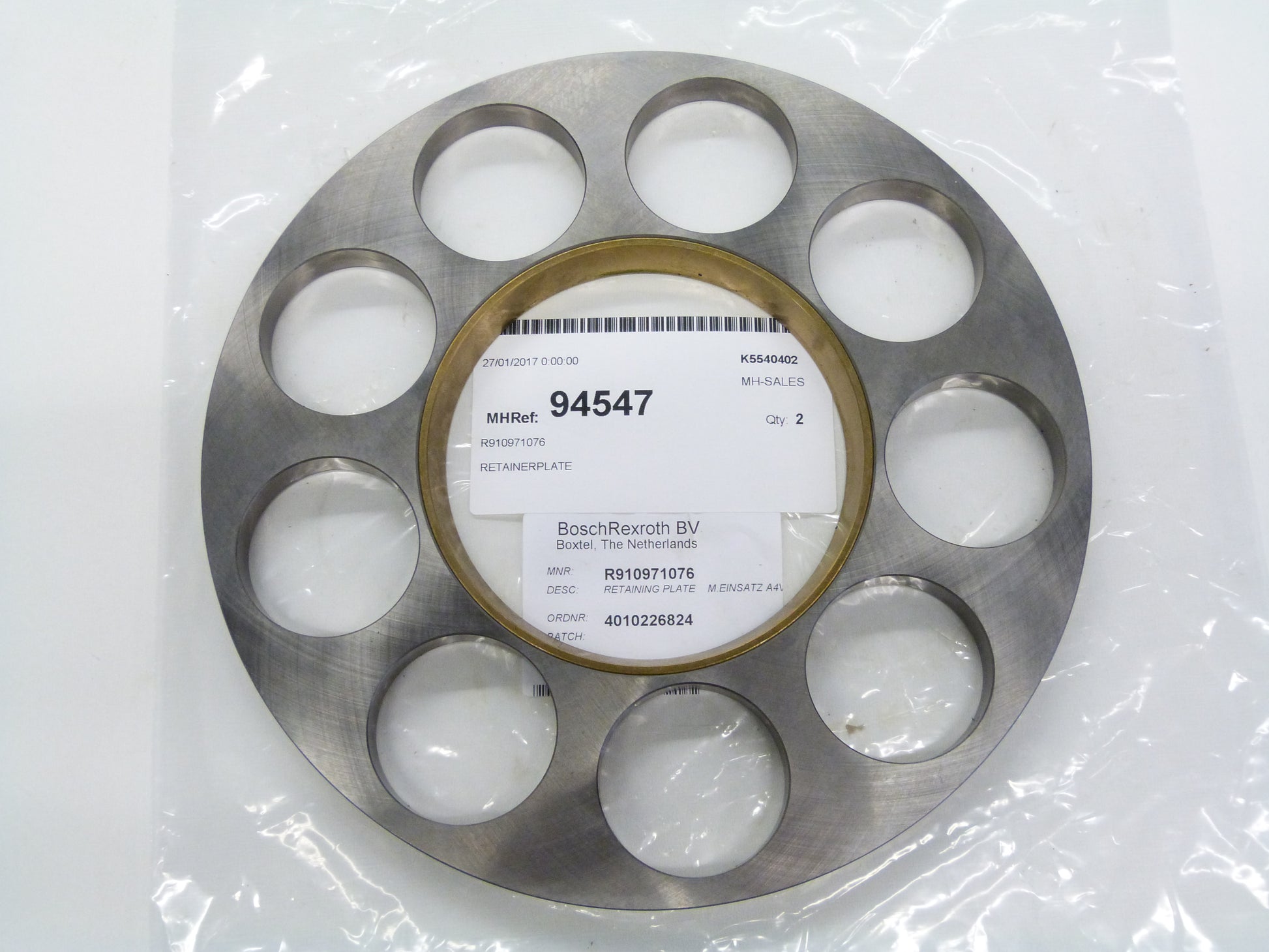 Image 1 of RETAINERPLATE