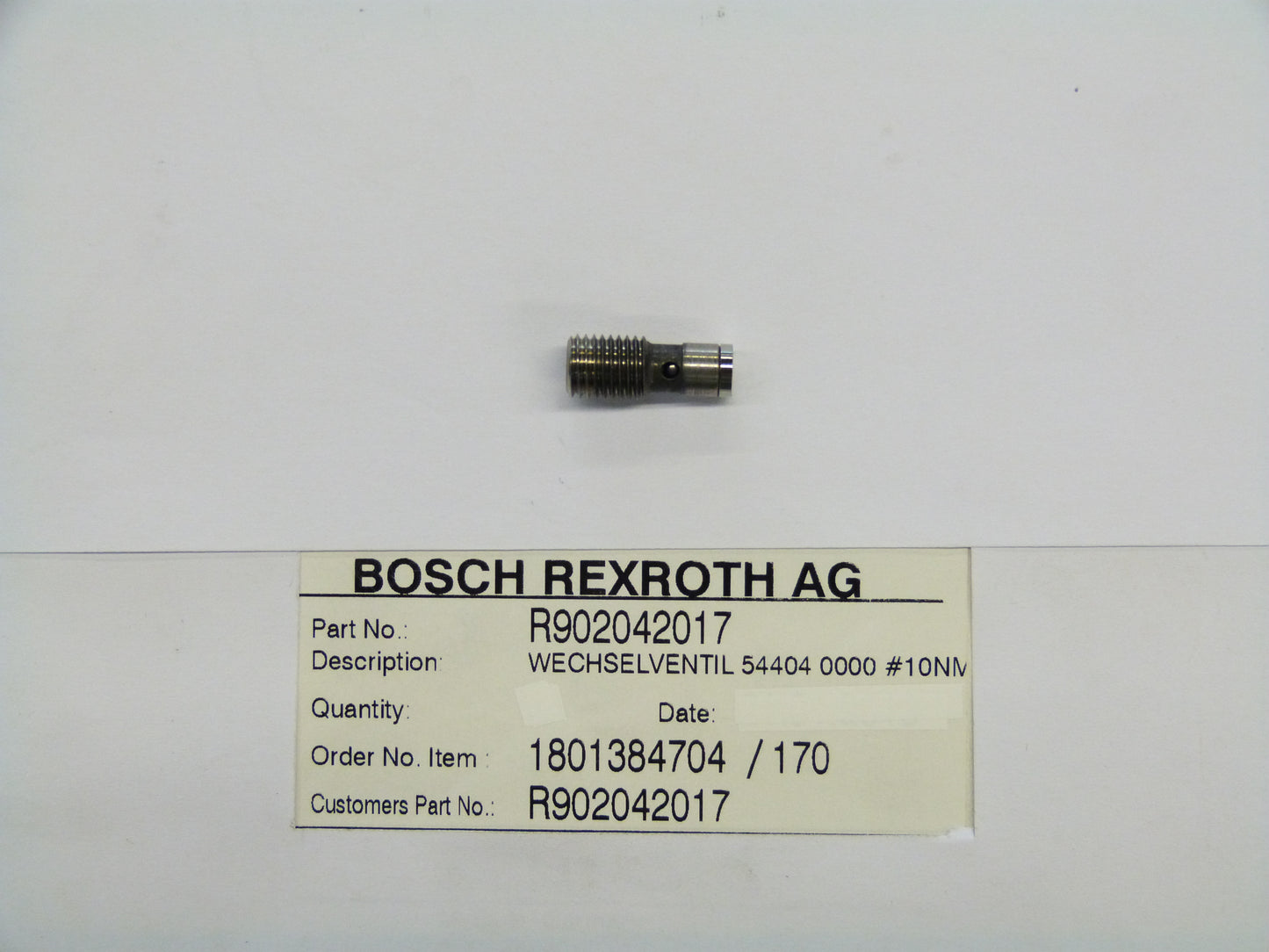 Image 1 of SHUTTLE VALVE