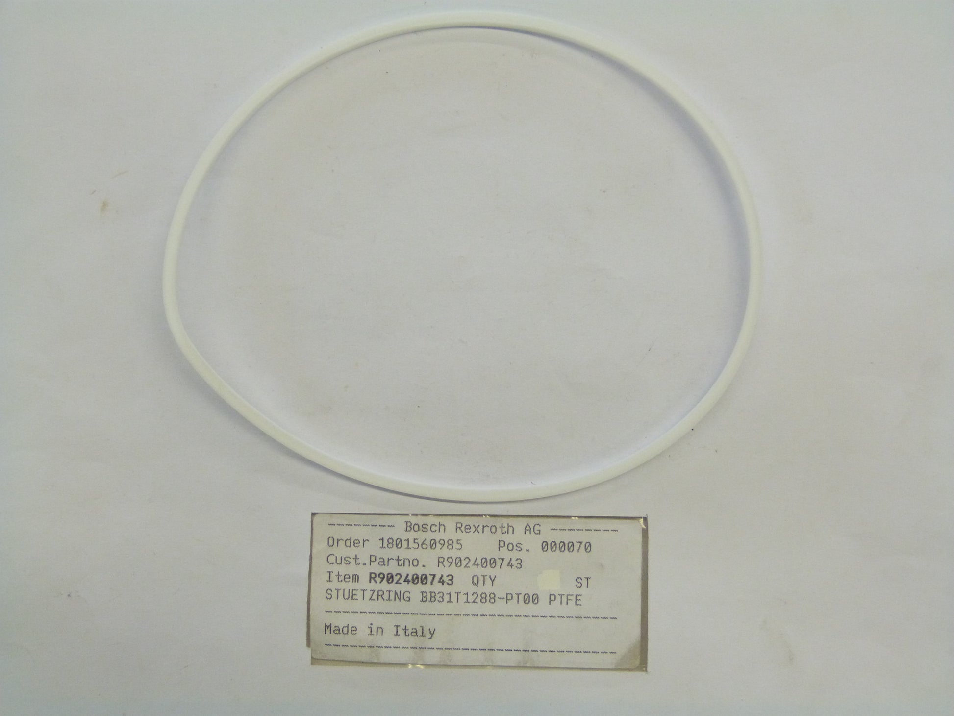 Image 1 of BACK-UP RING