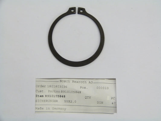 Image 1 of RETAINING RING DIN471-55X2