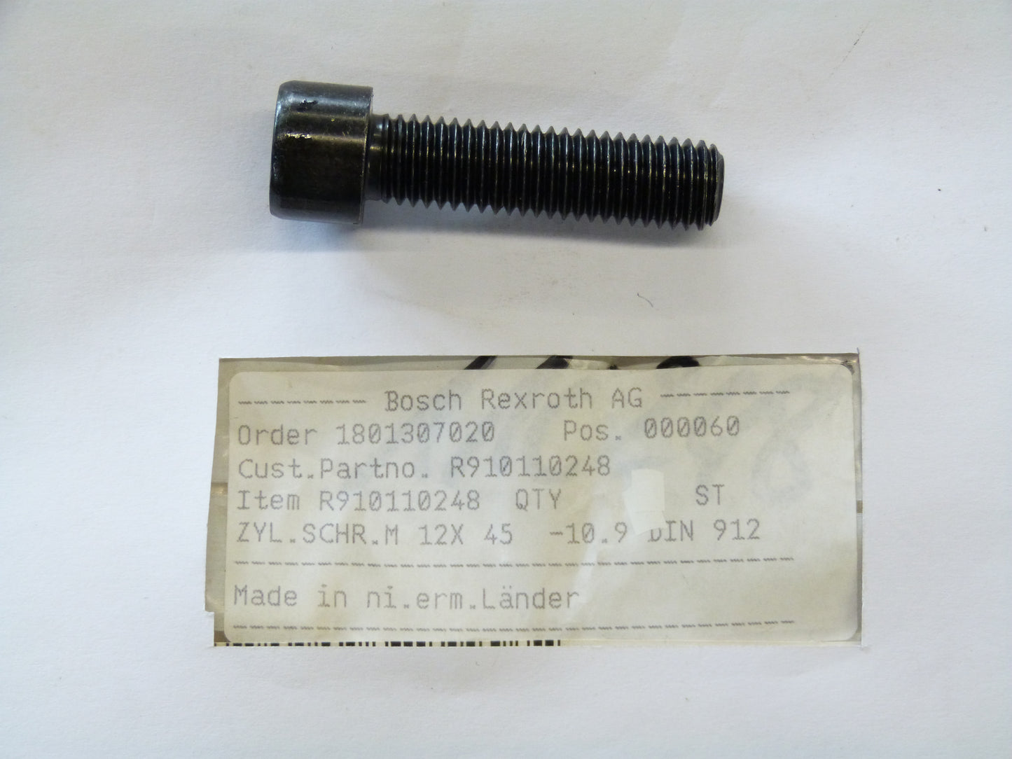 Image 1 of SOCKET-HEAD SCREW
