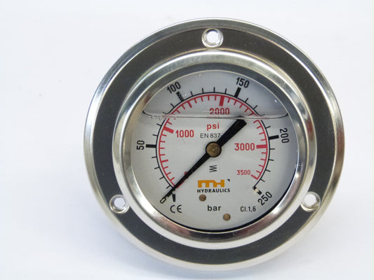 Image 1 of MANOMETER MH D= 63/0-250 BAR